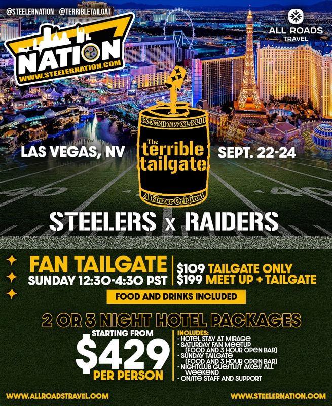 Steeler Nation And The Terrible Tailgate Ready For Massive Takeover Of